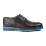 Rafael Contrast Derby // Navy + Blue (Euro: 41)