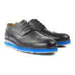 Rafael Contrast Derby // Navy + Blue (Euro: 41)