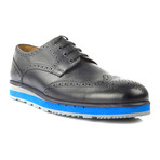 Rafael Contrast Derby // Navy + Blue (Euro: 41)