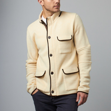 Cesarani // Wool Explorer Jacket // Ivory (S)