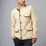 Cesarani // Wool Explorer Jacket // Ivory (L)