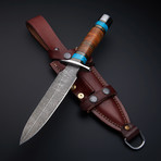 Full Tang Damascus Dagger