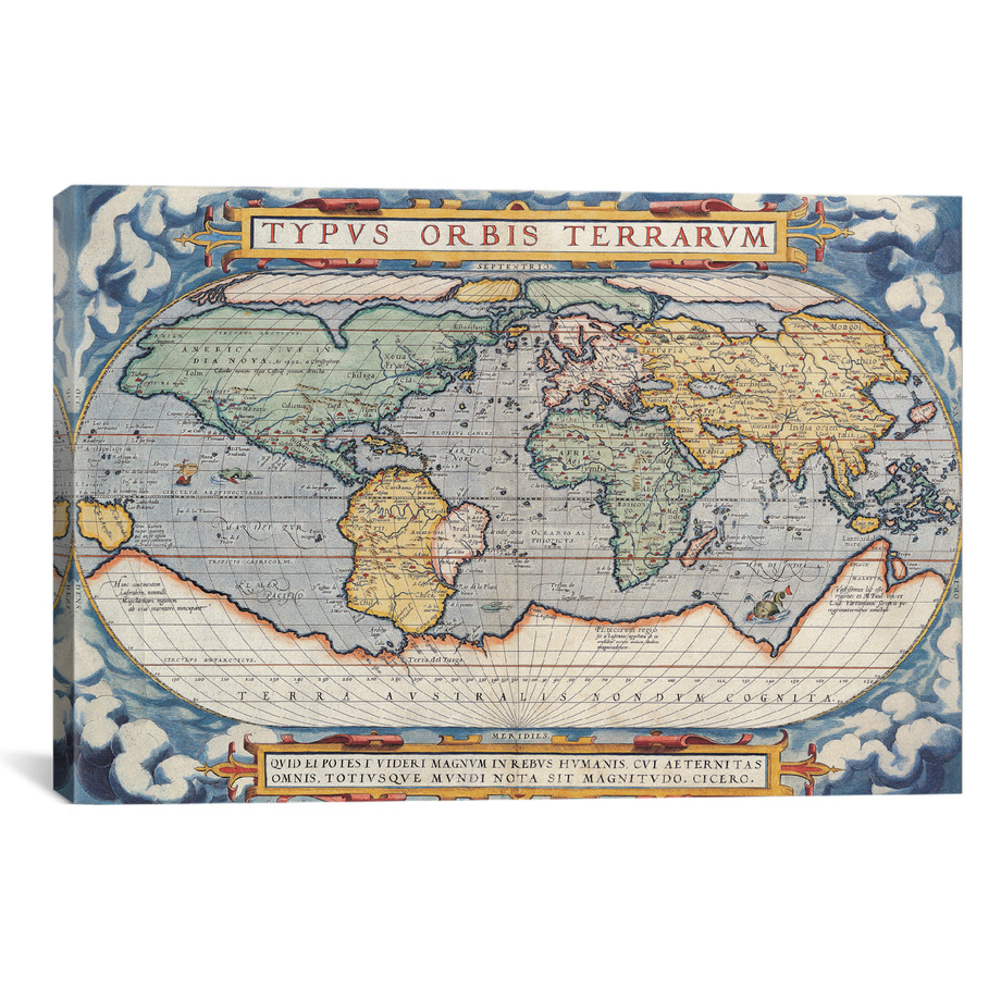 Vintage Cartography - Incredible World Maps - Touch of Modern