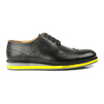 Rafael Contrast Derby // Black + Yellow (Euro: 43)