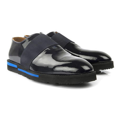 Leroy Sneaker Loafer // Black + Navy (Euro: 39)