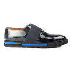 Leroy Sneaker Loafer // Black + Navy (Euro: 39)