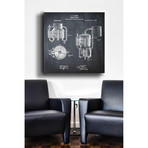 Whiskey Still // 1906 // Chalk (Paper // 20"L x 20"W x 0.01"H)