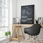 Whiskey Barrell // Chalk (Paper // 18"W x 24"H)