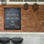 Pasteur // Chalk (Paper // 18"W x 24"H)