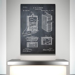 Hidden Flask // Chalk (Paper // 18"W x 24"H)