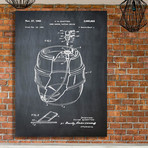 EZ Tap Keg // Chalk (Paper // 18"W x 24"H)