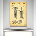 Corkscrew // 1944 // Sepia (Paper // 18"W x 24"H)