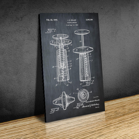 Corkscrew // 1944 // Chalk (Paper // 18"W x 24"H)
