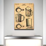 Beer Mug // 1951 // Sepia (Paper // 18"W x 24"H)