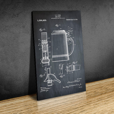 Beer Stein // 1914 // Chalk (Paper // 18"W x 24"H)