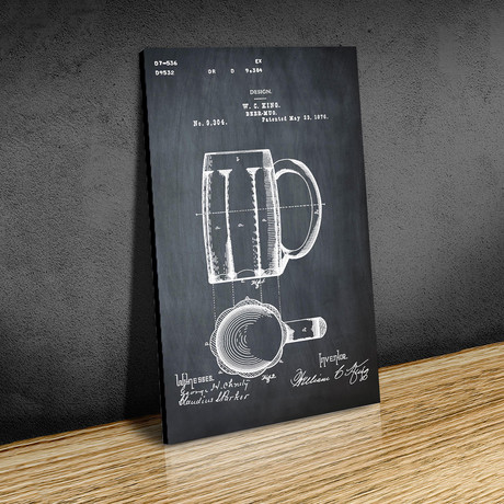 Beer Mug // Chalk (Paper // 18"W x 24"H)