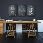 Beer Refrigerator // 1934 // Chalk (Paper // 18"W x 24"H)