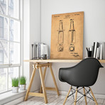 Beer Bottle // 1934 // Sepia (Paper // 18"W x 24"H)