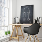 Beer Bottle // 1934 // Chalk (Paper // 18"W x 24"H)