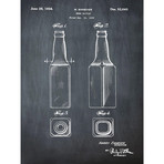 Beer Bottle // 1934 // Chalk (Paper // 18"W x 24"H)