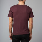 Heavy Gauge Pocket Tee // Burgundy (L)