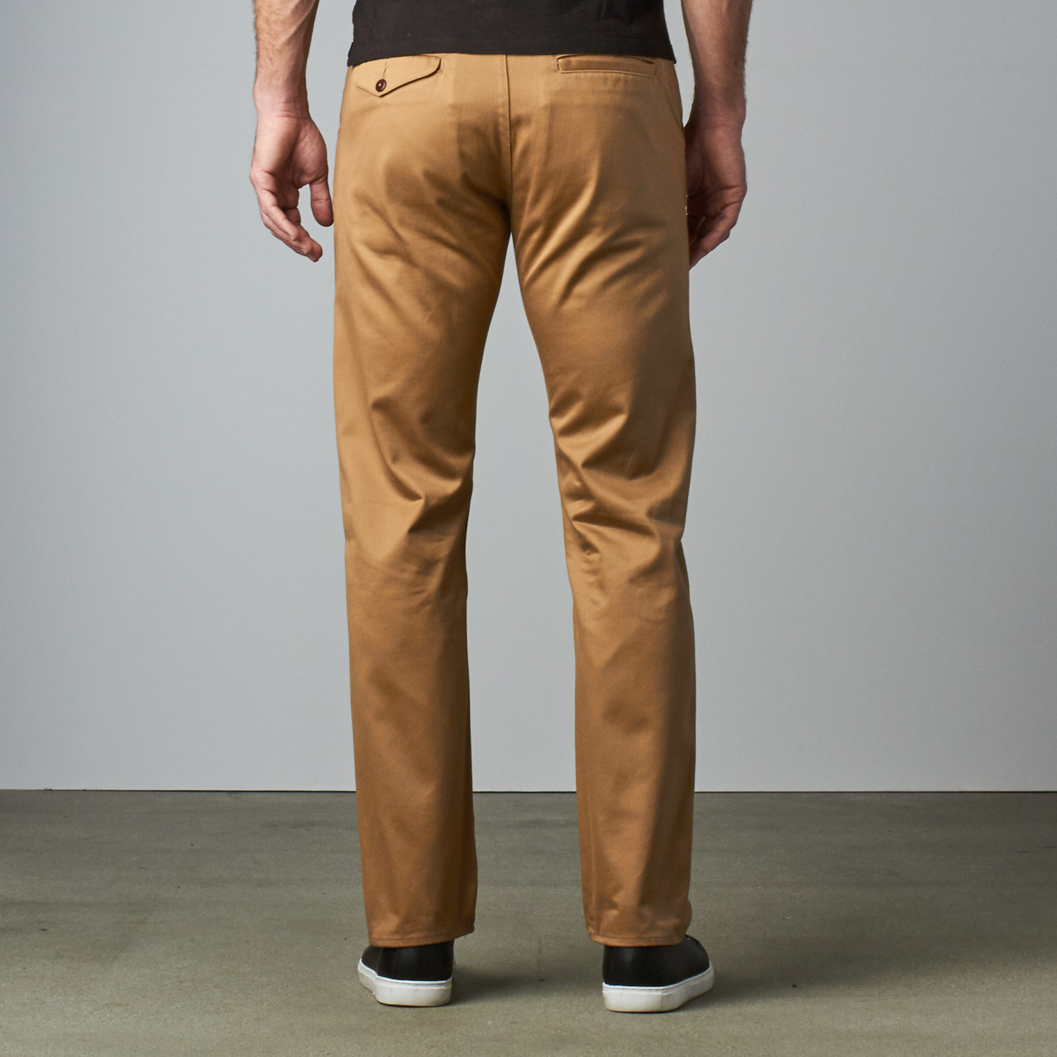 Workers Chino Slim Fit Pant // Khaki (28WX32L) - FreeNote Clothing ...