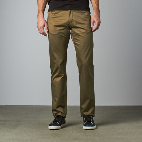 Workers Chino Slim Fit Pant // Olive (29WX32L)