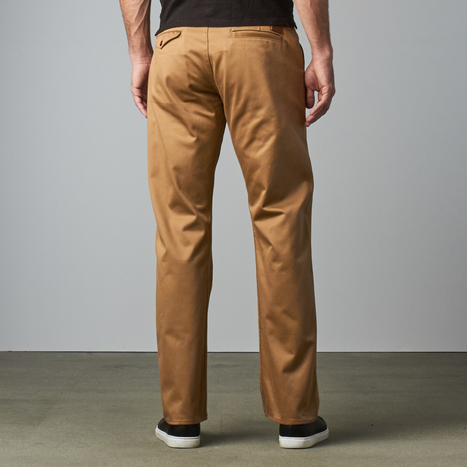 Workers Chino Relaxed Fit Pant // Khaki (29WX32L) - FreeNote Clothing ...