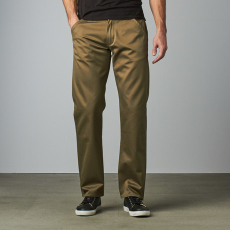 Workers Chino Relaxed Fit Pant // Olive (29WX32L)