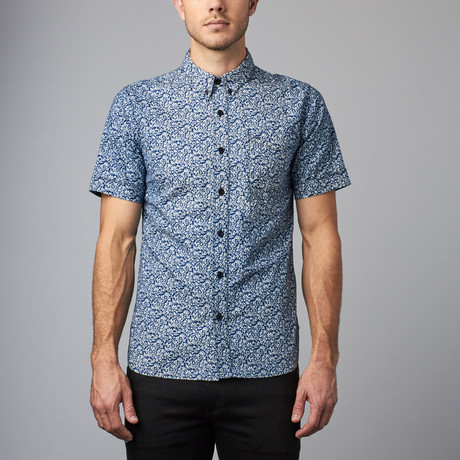 Aster Button-Up Shirt // Floral (S)