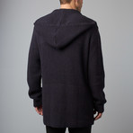 Longline Cardigan // Blue (S)