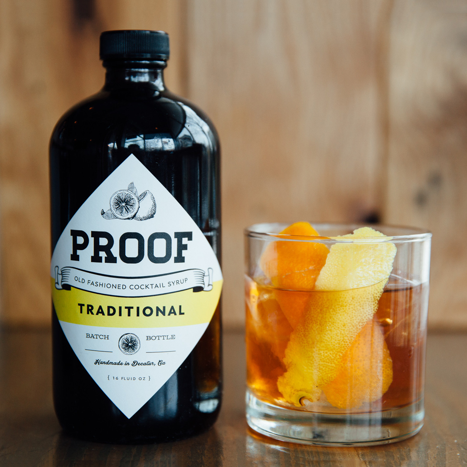 Old Fashioned Cocktail Syrup // Traditional - PROOF Syrup - Touch of Modern
