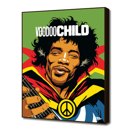 Voodoo Child (16"W x 20"H x 1.5"D)