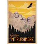 National Parks Collection // Mount Rushmore (18"W x 26"H x 0.75"D)