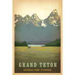 National Parks Collection // Grand Teton (18"W x 26"H x 0.75"D)