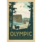National Parks Collection // Olympic National Park (18"W x 26"H x 0.75"D)