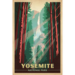 National Parks Collection // Yosemite National Park (18"W x 26"H x 0.75"D)