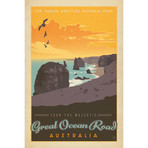 Australia (Great Ocean Road) (18"W x 26"H x 0.75"D)