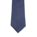 Textured Tie // Blue + Black