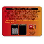 AlphaHeat Battery Heated Slippers