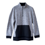 Thomas Half-Zip Sweater // Granite (S)