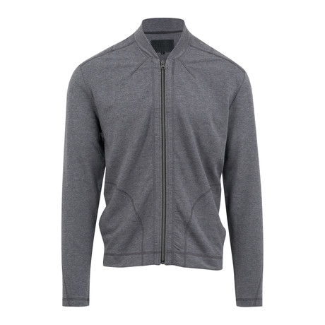 Lerdorf French Terry Bomber // Charcoal Heather (S)