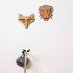 The Fox (Natural Wood)