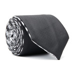 Reversible Tie // Black + White Checkered