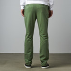 Chino Knit Pant // Deeper Moss Green (33WX34L)