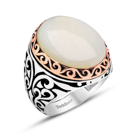 Mother of Pearl Ring (Size 12)