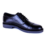 Hasan Stitched Lace-Up Derby // Black (Euro: 42)