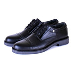 Hasan Stitched Lace-Up Derby // Black (Euro: 43)