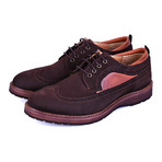 Melek Longwing Brogue // Brown Tobacco (Euro: 40)