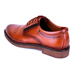Hasan Stitched Lace-Up Derby // Brown Tobacco (Euro: 42)